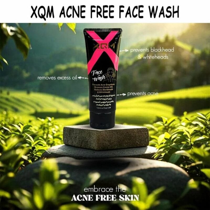 XQM Acne Free Face  Eruptions Removes Excess Oil Reduces Blackheads & Whiteheads