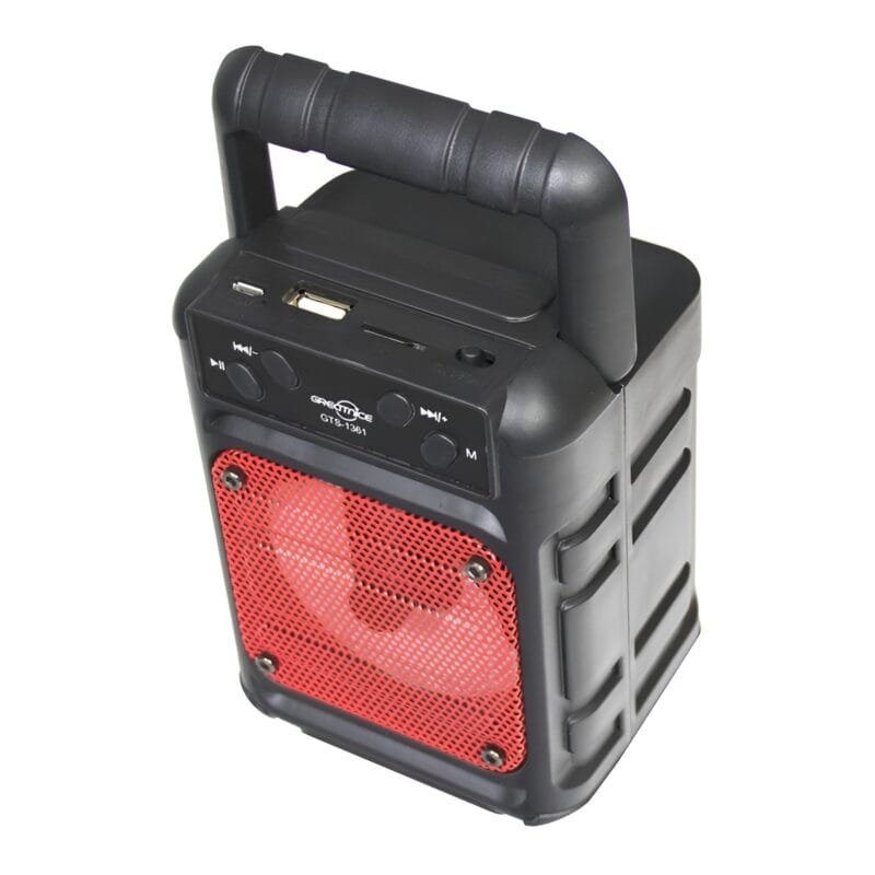 (NW0001) GTS Speaker GTS- portable wireless 3 inch speaker outdoor home party build in memory card , bluetooth and USB - Image 2