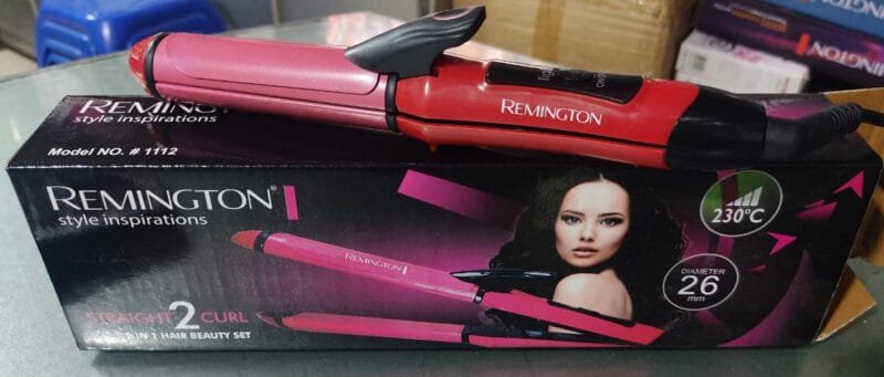 Remington 2 in 1 Hair Straightener + Curler: Versatile Styling Tool for Straightening and Curling Hair - Image 5