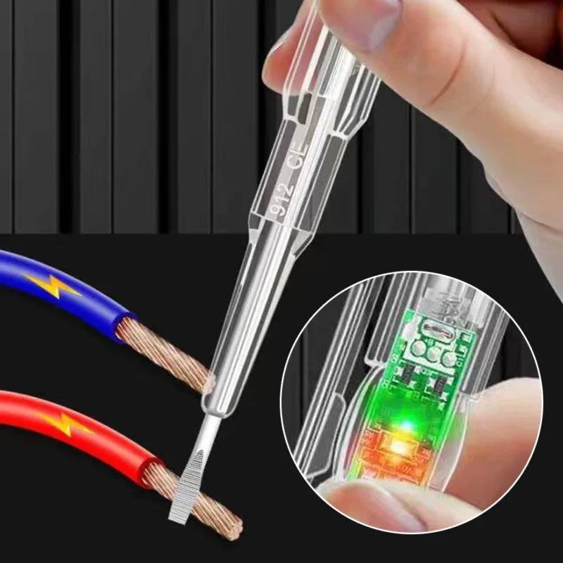 Led tester Voltmeter Power Detector Electrical Screwdriver Indicator