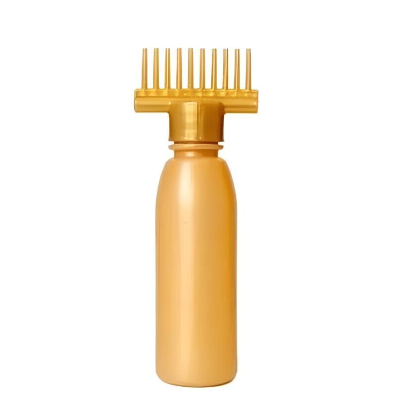 (Pack of 20) Hair dye bottle | Hair Oil Applicator Bottle, Root oiling Comb bottle for Hair Coloring, Shampoo, Oiling, Dye, and Scalp Treatment for home & commercial ( Empty Bottle) - Image 5