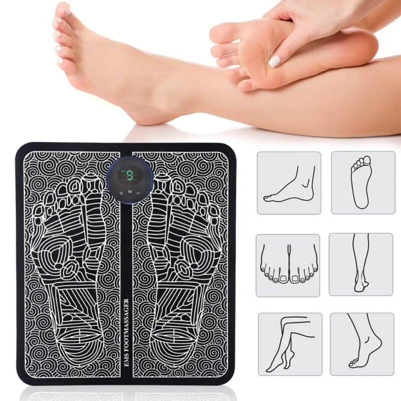 Electric EMS Foot Massager, Foldable Electric Foot Massage Mat - Image 8