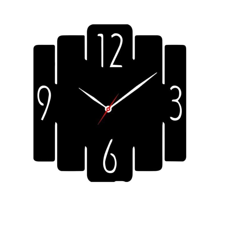 3D Beautiful Wooden Wall Clock for Home & Office, Decorative Designer Wall Clock - Image 4