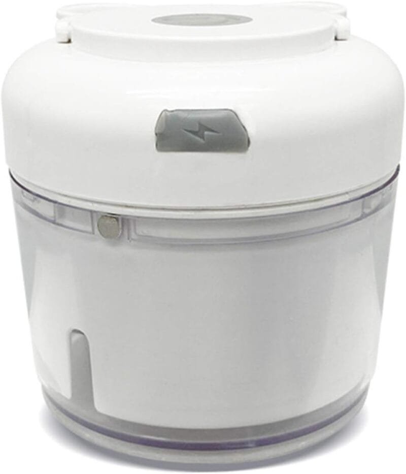 (NW000285) Electric Mini Garlic Chopper, Portable Food Processor Garlic Masher USB Rechargeable for Kitchen Spice Grinder - Image 4