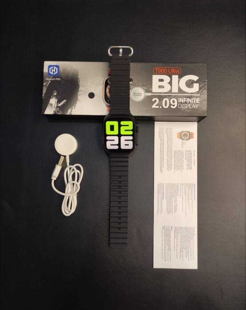 T900 Ultra Smart Watch - 2.09 Infinite Display - 49MM Dial Size - Built-in Games - Bluetooth Calling(random color).