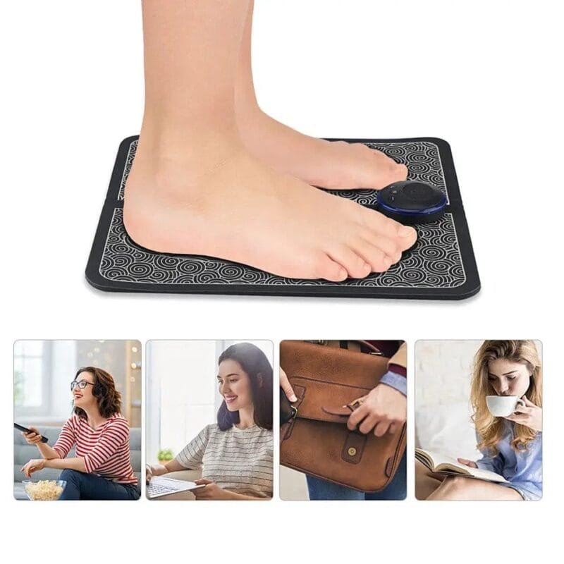 Electric EMS Foot Massager, Foldable Electric Foot Massage Mat - Image 10