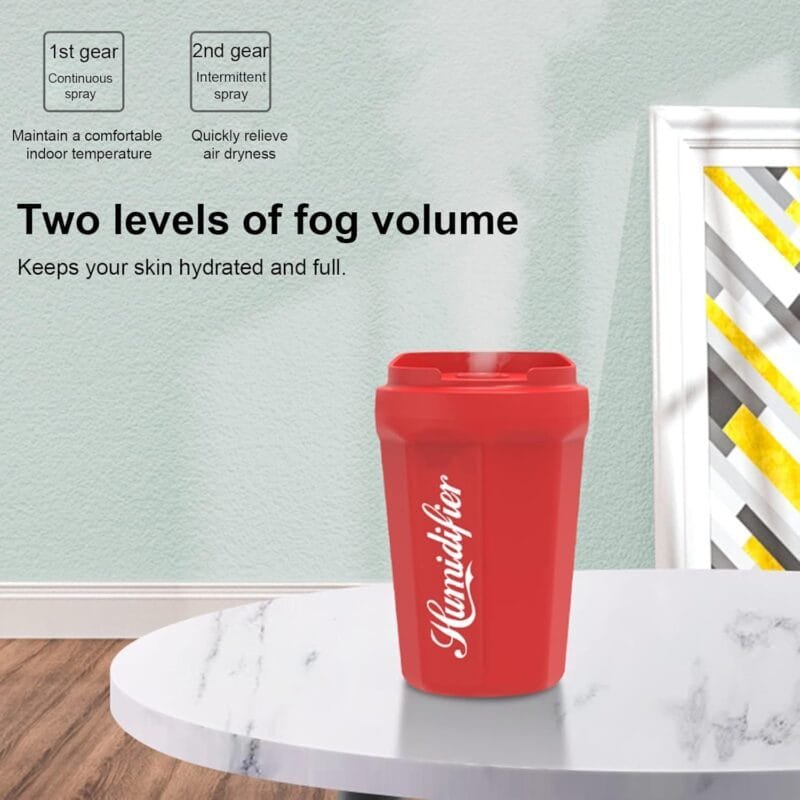 Coke Cup Humidifier Car Home USB Aroma Diffuser Summer Flame Air Coke Cup Cool Mist Bedroom Study Room Mini Humidifier  (random color) - Image 6