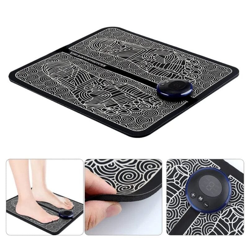 Electric EMS Foot Massager, Foldable Electric Foot Massage Mat - Image 11