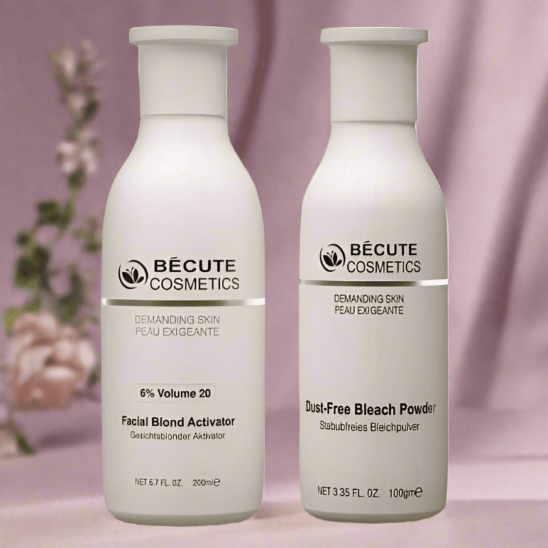 Becute skin polish set - Becute Bleach Powder & Facial Blonde Activator (200ml)