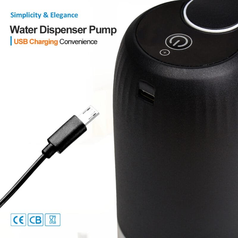 Drinking Water Bottle Pump Automatic Drinking Water Pump Mini Portable Household Water Dispenser USB One Click Drinking Water - Image 9
