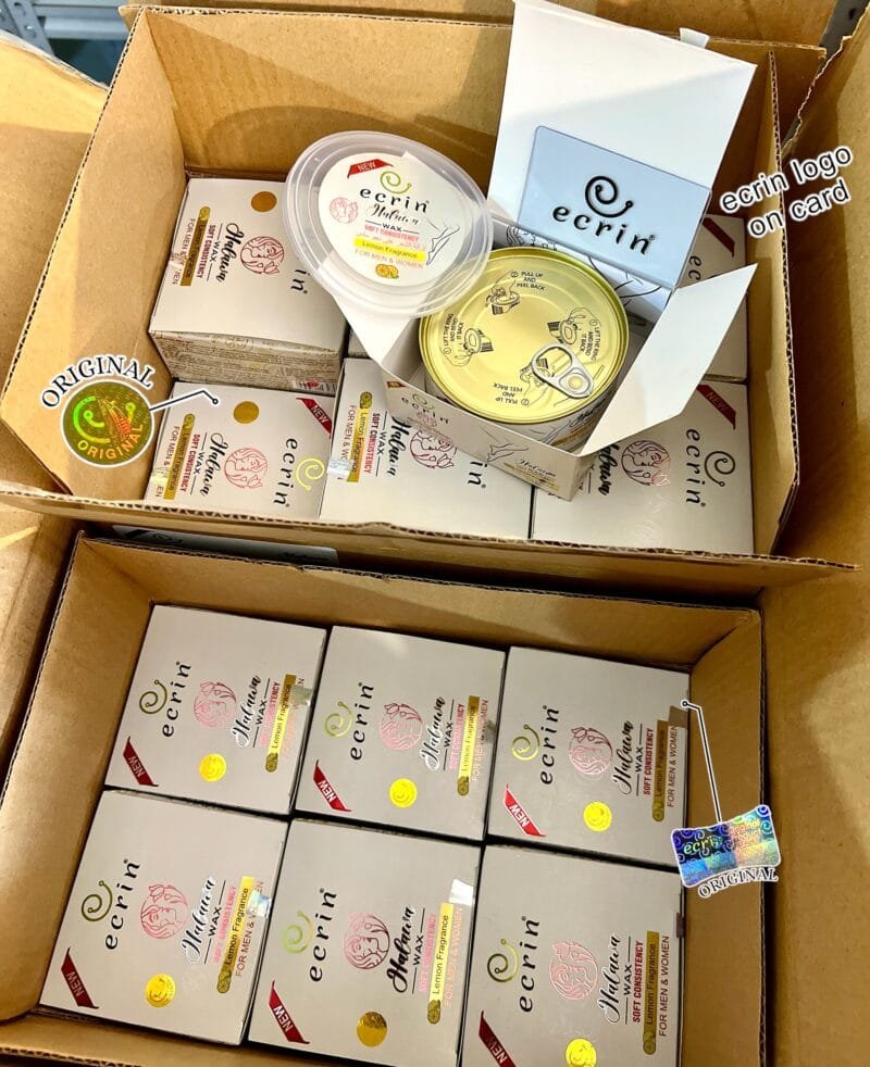 ECRINCOSMETICS  Ecrin Organic Halawa Wax - 100% Lemon & Sugar Base - Image 8