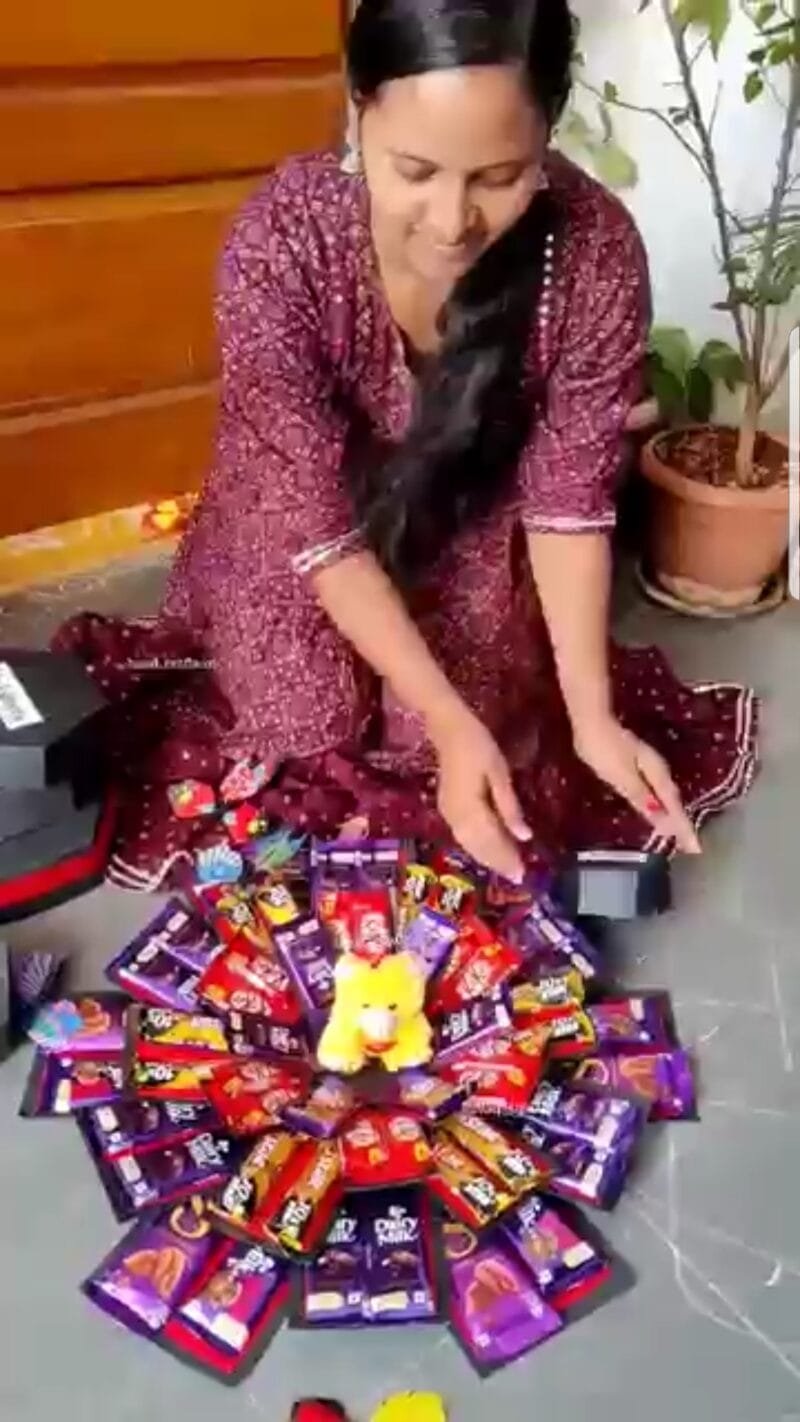 Chocolate Explosion Box With Butterfly/How to make ExplosionBox