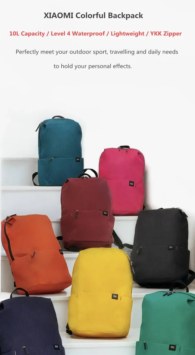 Xiaomi Mi Bag Pack | Random Color Waterproof. - Image 6