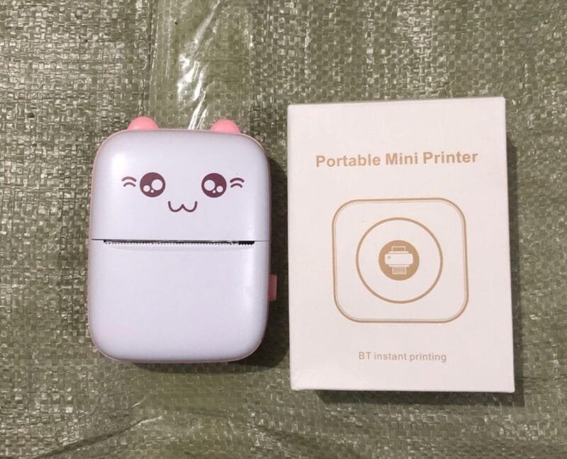 Mini Portable Pocket Thermal Printer (Random Color) - Image 3