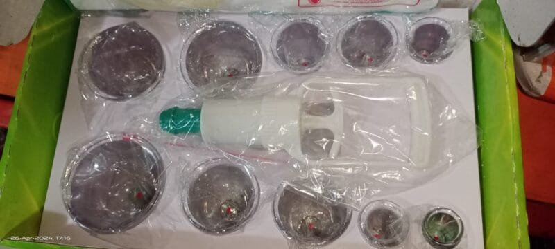 Hijama Special 10 in 1 Kit Imported Green Kit - Image 9