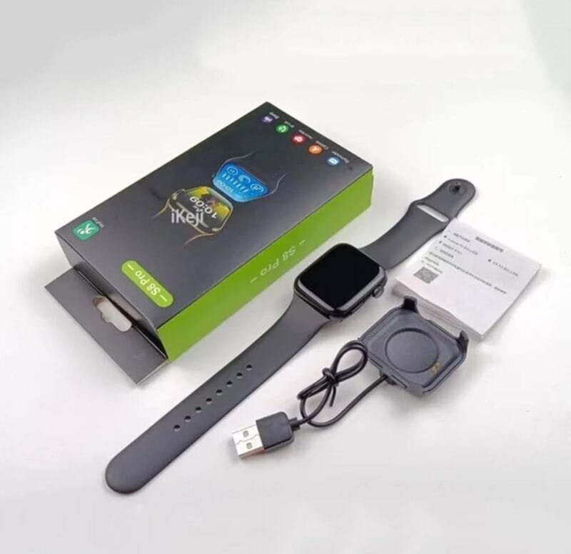 S8 Pro Series8 Smartwatch | Smart Features and Stylish Design. Perfect for Fitness Tracking, Notifications, Music Control (random color)
