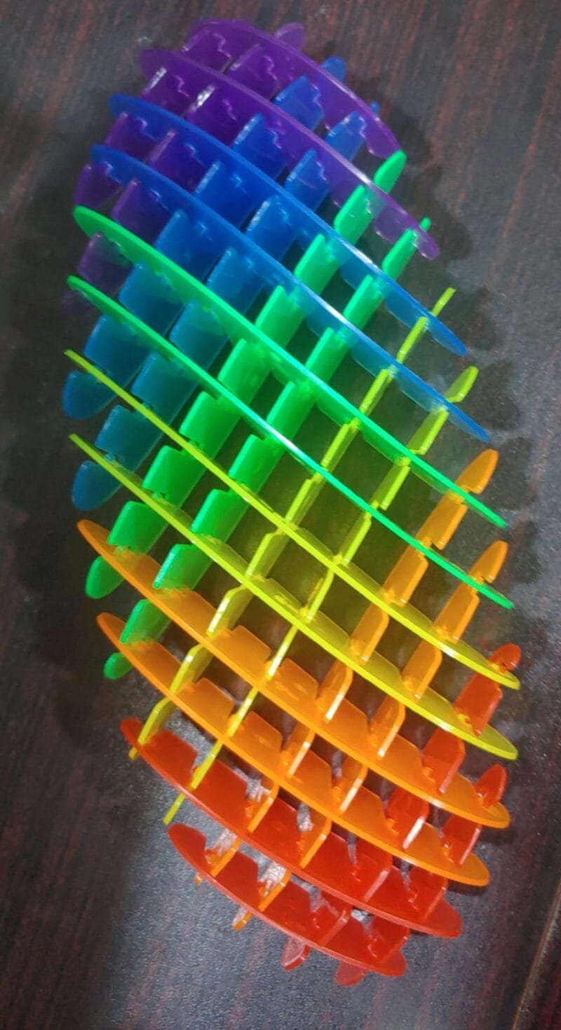 Rainbow Colors Worm Fidget Toy Sensory Stress Anxiety Relief Toys for Adults and Children - Image 7