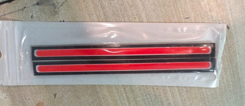 Red LED Daytime Running Light for Bumpers (for all Cars and bikes) 2PCS - Image 2