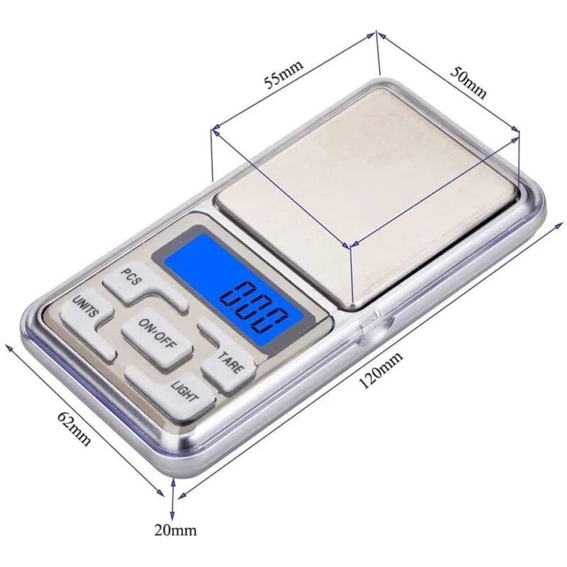 Mini Electronic Scales High Precision Pocket Digital Scale for Gold Sterling Jewelry Balance Gram For Kitchen Scale 500gx0.1g - Image 8