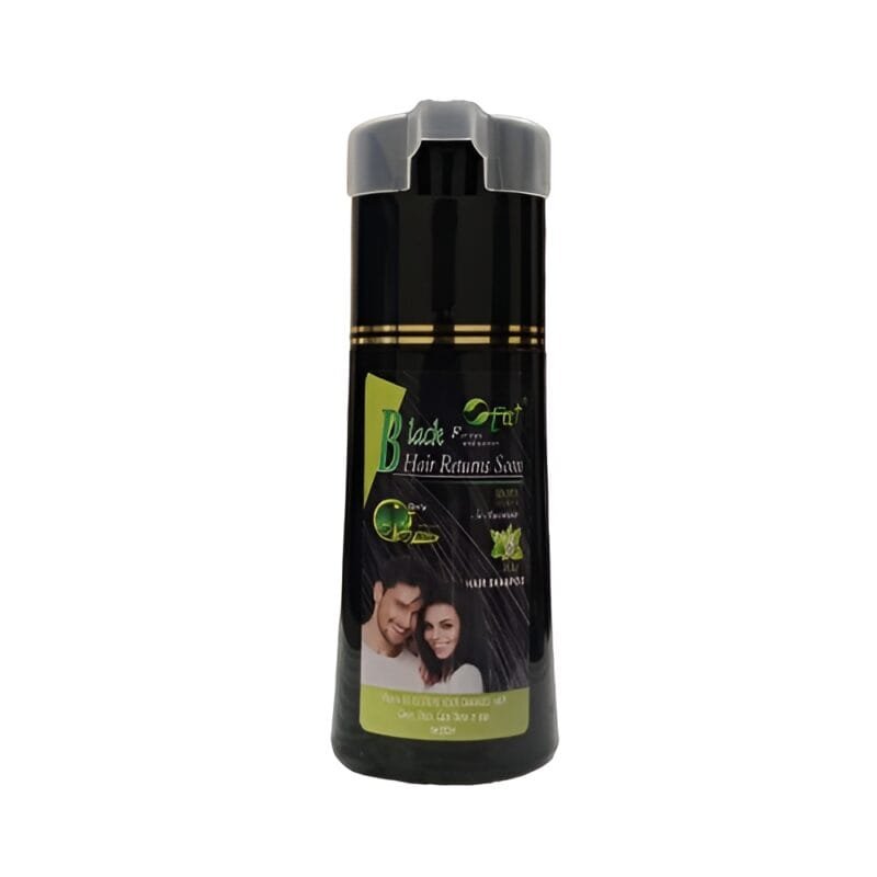 Black Hair Color Dye Shampoo - 200ml - Image 7