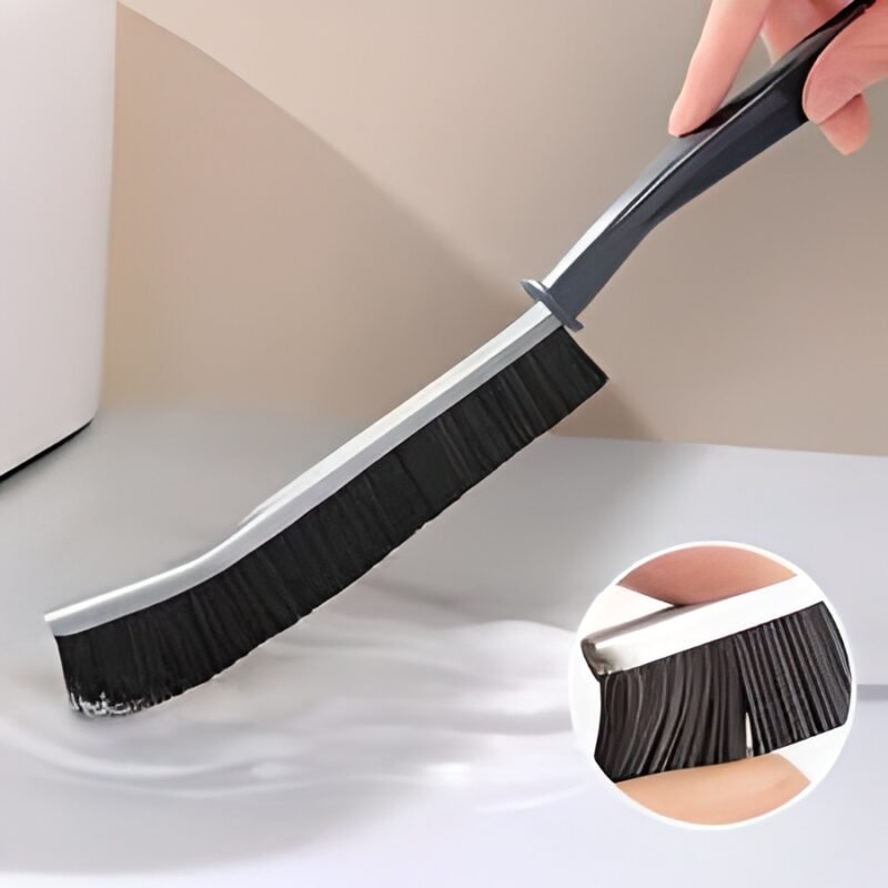 2 Pcs Set - Multi Function Gap Cleaning Brush / Cleaning Brush Hard Bristle Crevice Cleaning Brush Multifunctional Gap Cleaning Brush for Bathroom, Faucets, Kitchen Sink, Tiles, Window Groove (Random color)