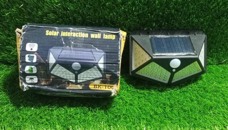 (NW000255) LED Solar Lights Outdoor Lighting Wireless Motion Sensor Lights IP65 Waterproof 270°Wide Angle Security Wall Lights with 3 Modes for Yard Stairs Garage Fence Porch - Image 2