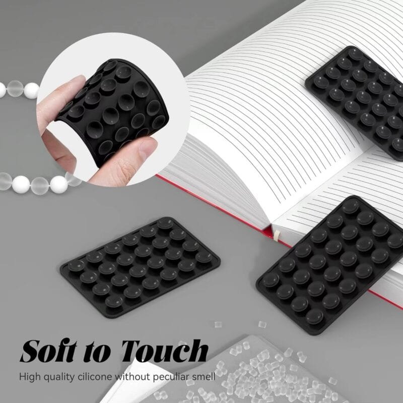 Mobile bubble Grip | Silicone Suction Cup Phone Strong Grip Holder, Hands-Free use Mobile Phone Holder (Random color) - Image 11