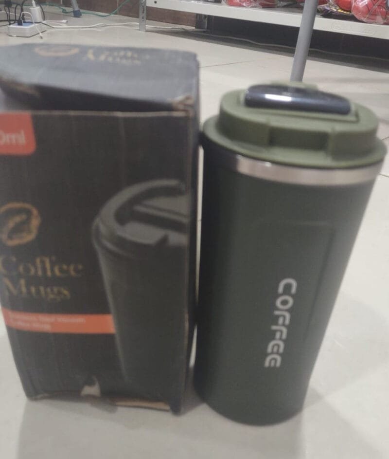 Heat Preservation Coffee Mug Stainless Steel  (Random Color) - Image 2