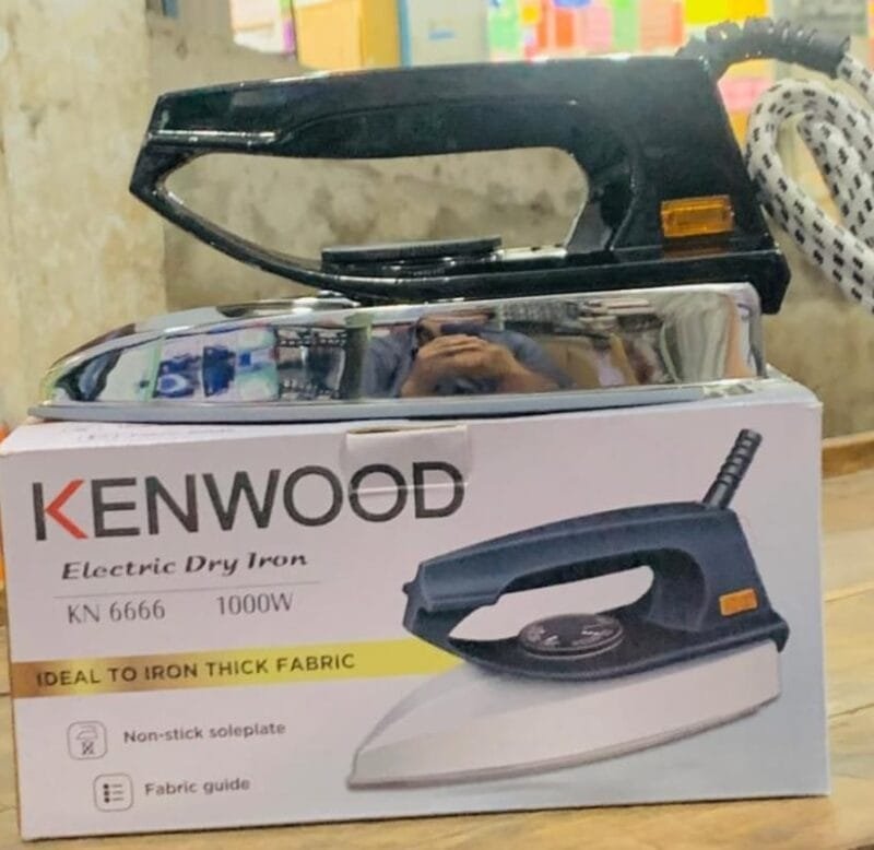 Kenwood Electric Iron KN 6666 Light weight iron - 1000W premium quality - Image 3