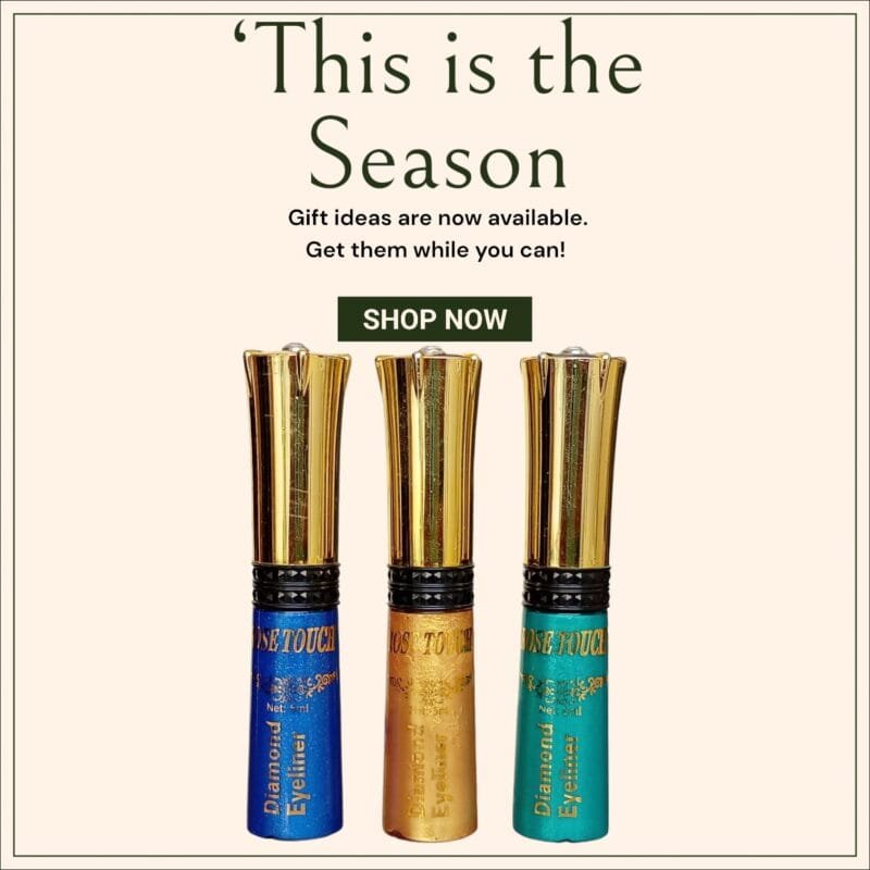 (Pack of 3) Rose Touch Glitter  Diamond Eyeliner Waterproof - Image 2