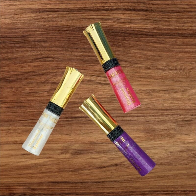(Pack of 3) Rose Touch Glitter  Diamond Eyeliner Waterproof - Image 3
