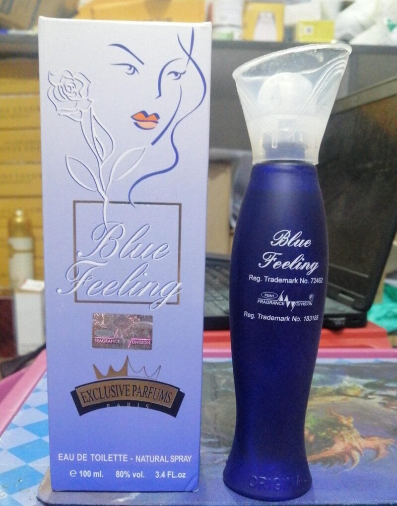Blue Feeling Perfume || Natural Spray Exclusive for Women – 100ML - Image 3
