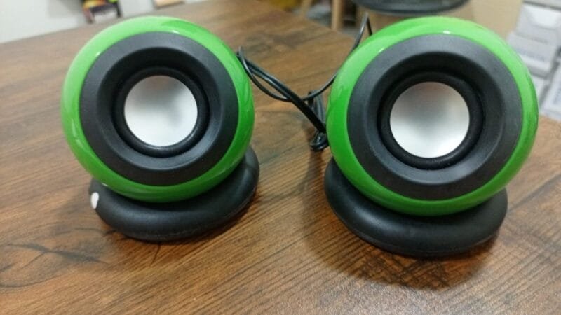 (Pair)  IF-10 USB 2.0 Mini USB Speaker for Laptop and Desktop (random color) - Image 7
