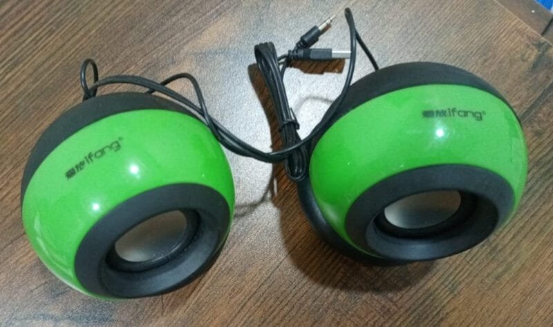 (Pair)  IF-10 USB 2.0 Mini USB Speaker for Laptop and Desktop (random color) - Image 8