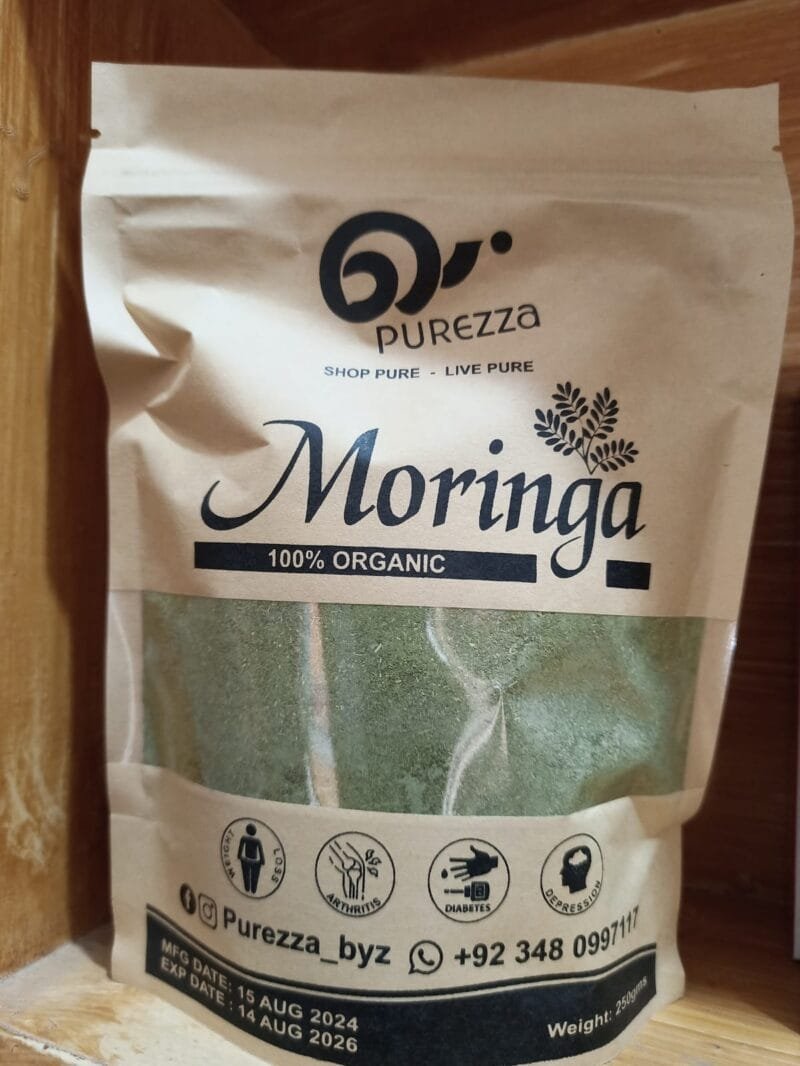 Moringa the Power of Nature with Purezza Moringa Powder (250g) - Image 9