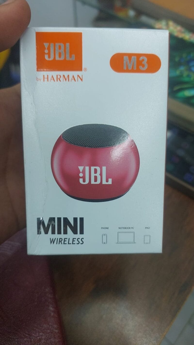 JBL M3 Mini Portable Bluetooth & Rechargeable Speaker(Random color) - Image 2
