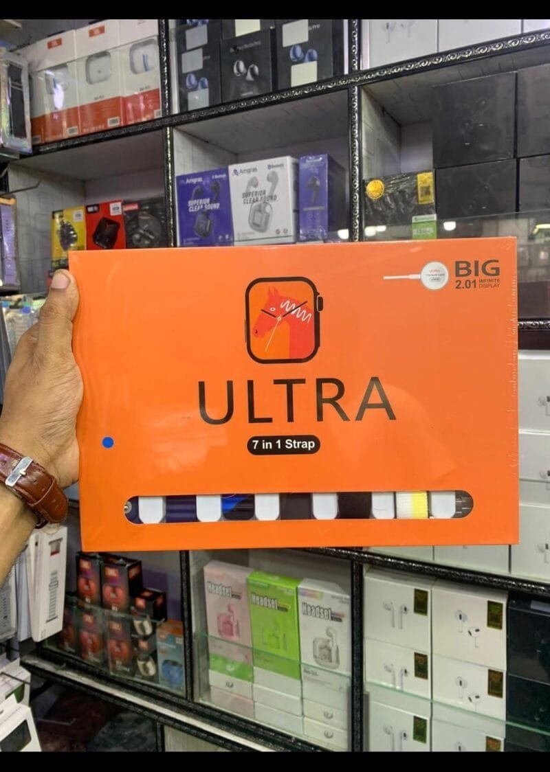 7 in 1  Ultra Smart Watch Ultra with multiple features (Random color)