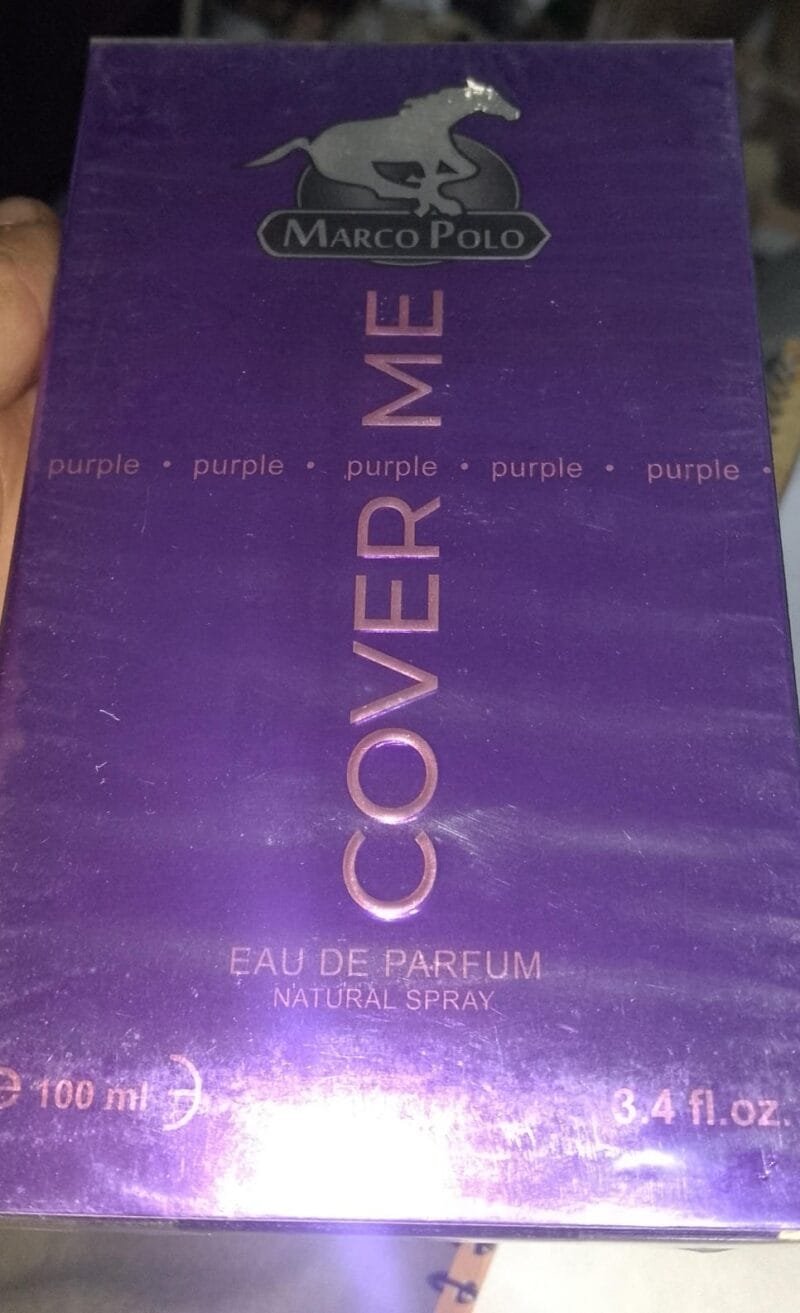 MARCO POLO Cover Me Purple Fragrance Perfume for women - Eau de Parfum Natural Spray, 100ml (3.4 fl.oz.) Specially for ladies - Image 5