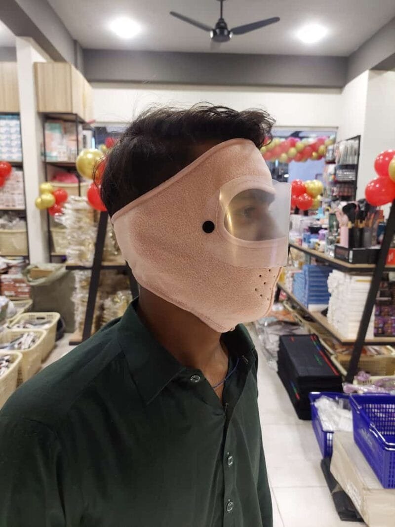 Windproof Anti Dust Full Face Masks /  Winter Warm Mask Windproof Motorcycle Cycling Face Mask Bike Riding (random color) - Image 2