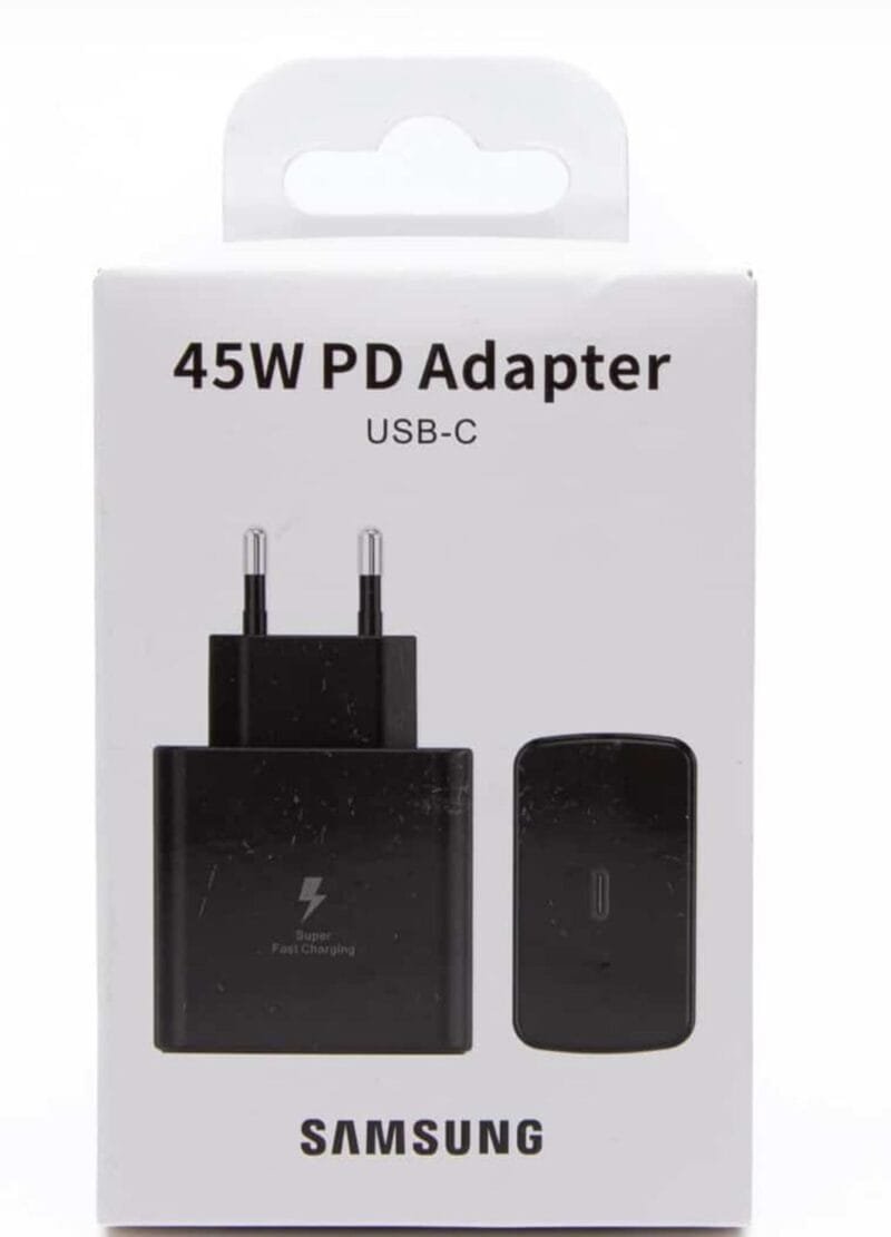 Samsung 45W PD super Fast charger A+ Quality  - Travel Adapter (Black) - Image 2
