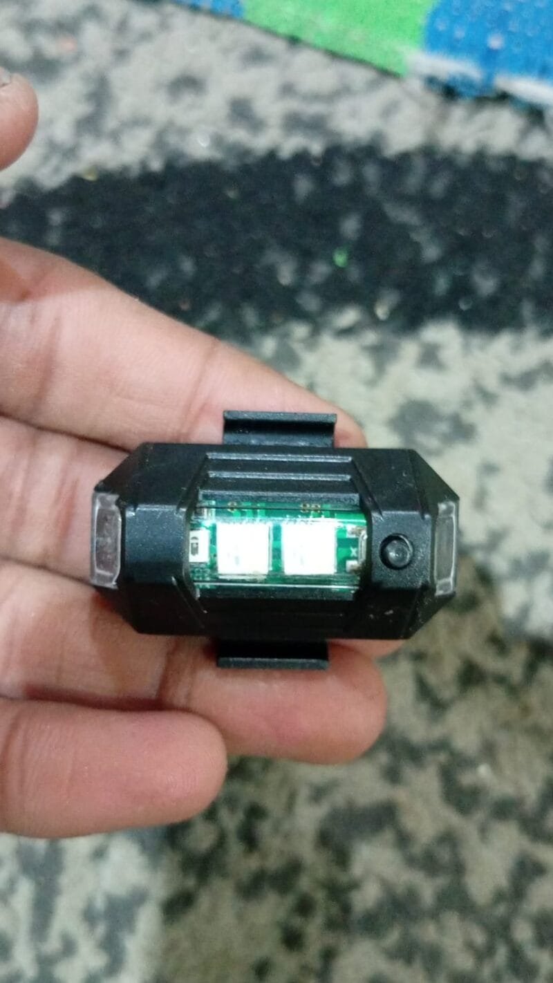 (NW000208) ( 1 PCs )  Universal LED Aircraft Strobe Flasher Lights For Bike, Cars, Drones (7 Colors/30 Styles) Rechargeable High Quality For Night Lights, Camping Light, bicycle, Toy Cars - Image 2