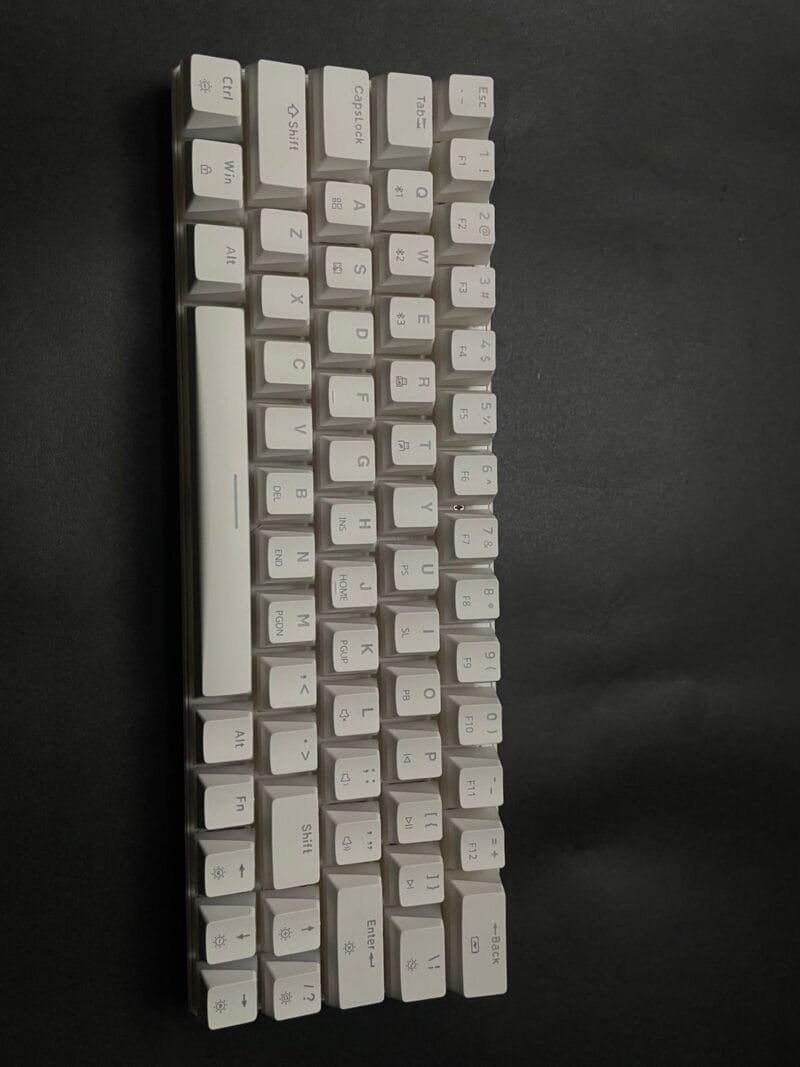 Tezarre TK-63 PRO RGB Wireless Mechanical RGB Gaming Keyboard RGB Backlight Mini Office Keyboard for Windows Laptop PC Gamer - Image 9