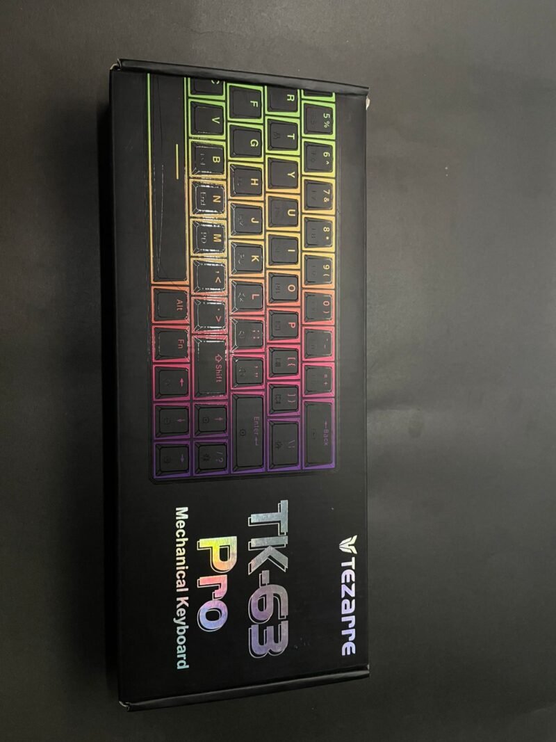 Tezarre TK-63 PRO RGB Wireless Mechanical RGB Gaming Keyboard RGB Backlight Mini Office Keyboard for Windows Laptop PC Gamer - Image 11