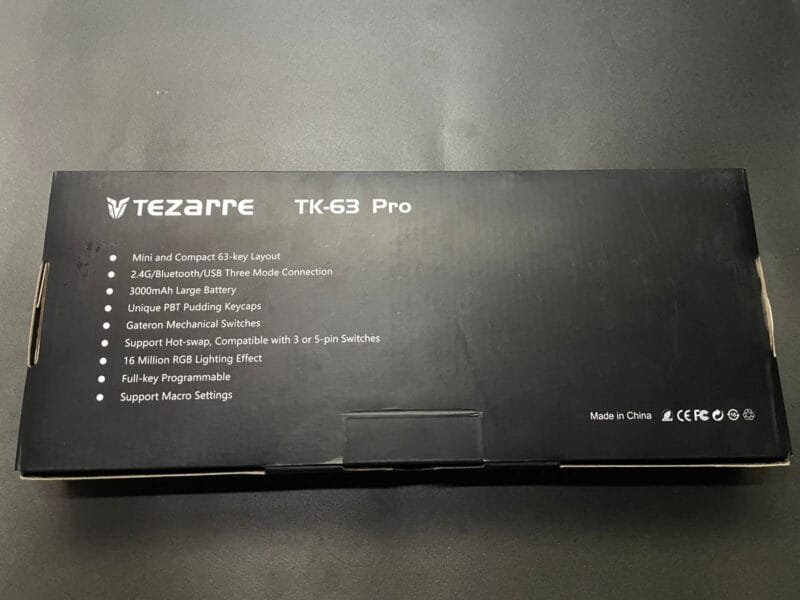 Tezarre TK-63 PRO RGB Wireless Mechanical RGB Gaming Keyboard RGB Backlight Mini Office Keyboard for Windows Laptop PC Gamer - Image 4