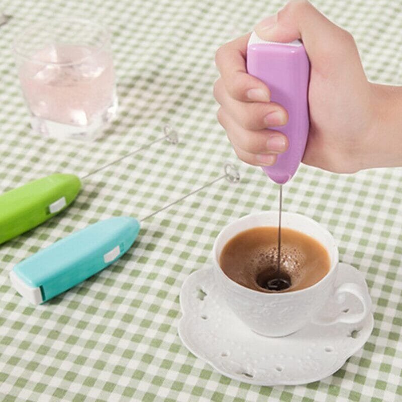 Multipurpose Electric Coffee Beater Handheld Mini Blenders Coffee Mixer Milk Foamer Portable Egg Whisk (random color) - Image 11
