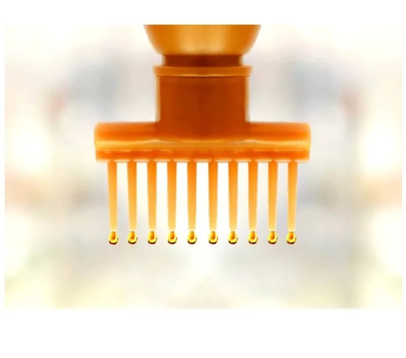 Hair Oil Applicator Bottle, Root oiling Comb bottle for Hair Coloring, Shampoo, Oiling and Dye ( Empty Bottle) - Image 4