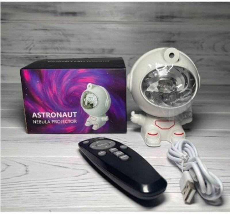 Astronaut Star Projector, Kids Night Light, Nebula Projector Light. Galaxy Bedroom Projector, - Image 2