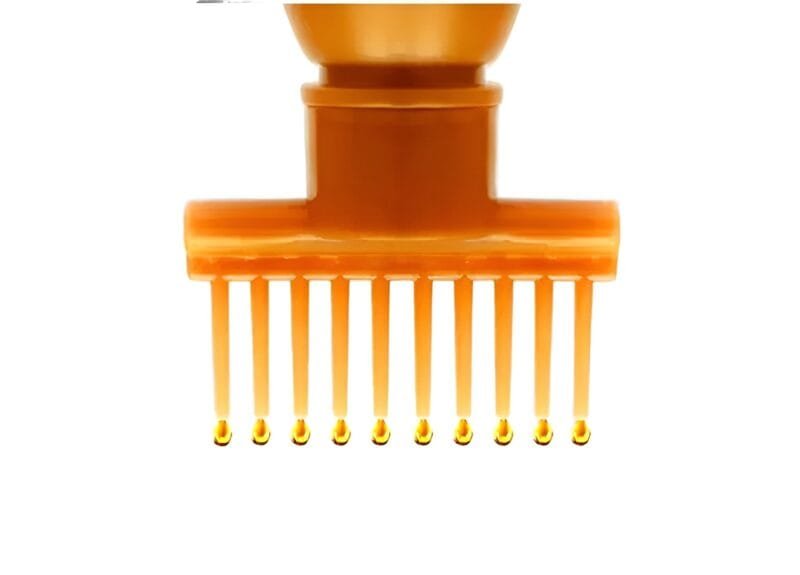 (Pack of 20) Hair dye bottle | Hair Oil Applicator Bottle, Root oiling Comb bottle for Hair Coloring, Shampoo, Oiling, Dye, and Scalp Treatment for home & commercial ( Empty Bottle) - Image 6