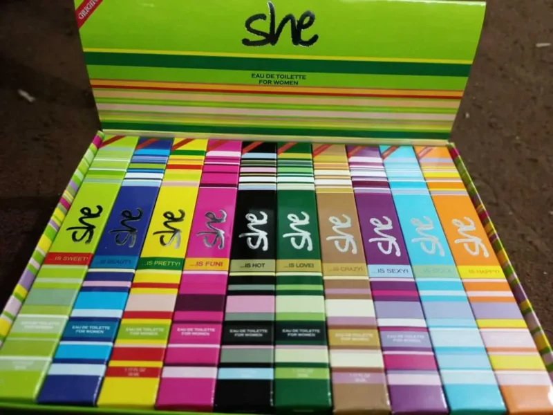 Pack Of 5  She Pen Perfume for Women and Girls Best For Gift Fragrance Random PCs - Image 4