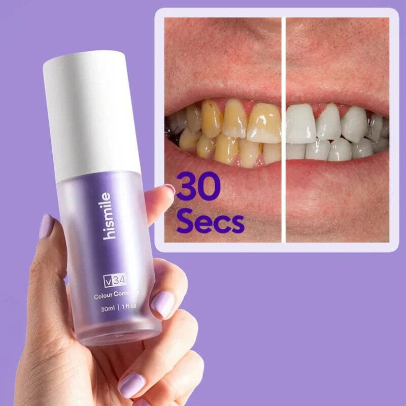 Teeth Brightening Hismiles V34 Colour Corrector Serum (30ml) - Image 2